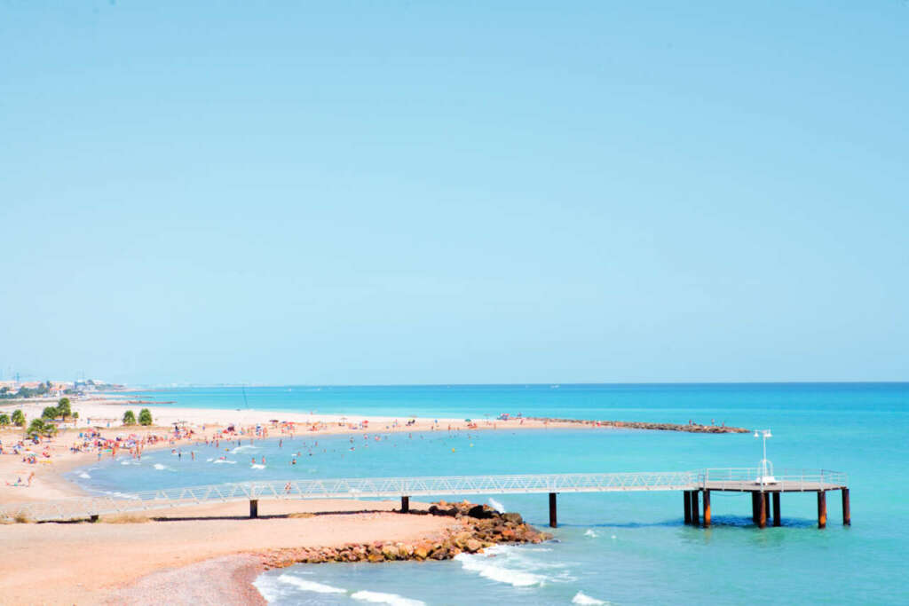 Playa Les Cases, en Xilxes