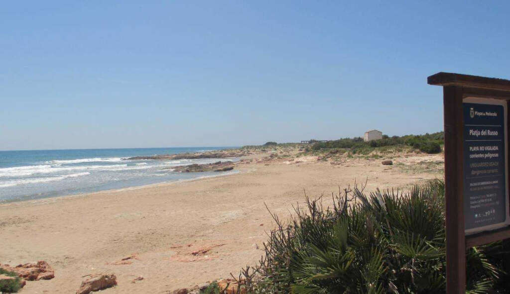 Playa del Russo, Peñíscola.