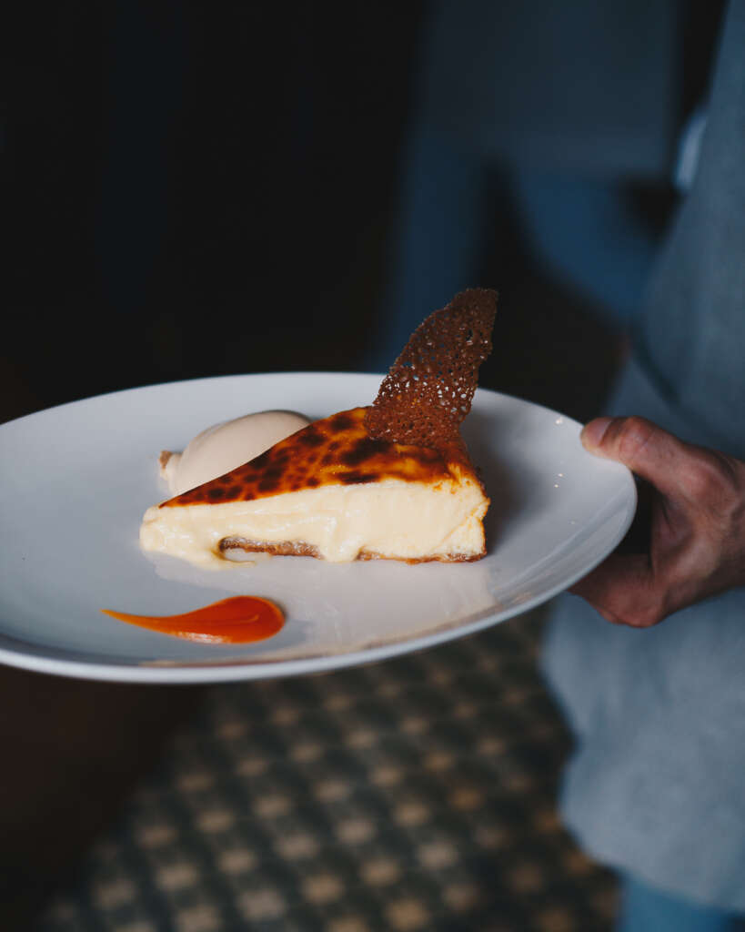 Tarta de queso de Cañadío.