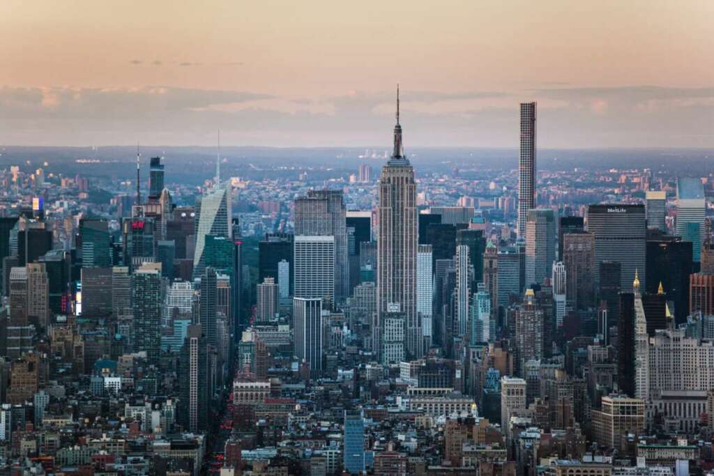 Vistas desde One World Observatory.