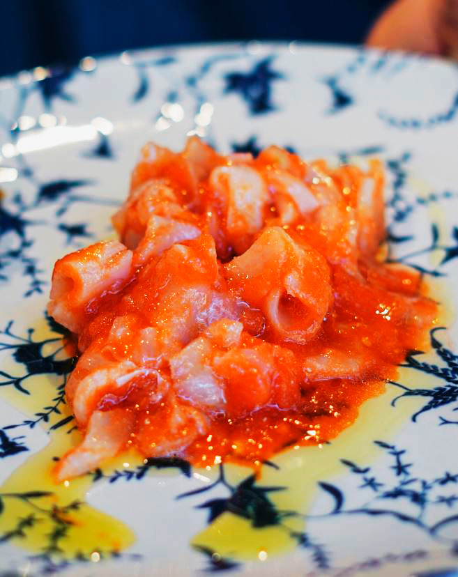 Carpaccio de salmón en Gastromar