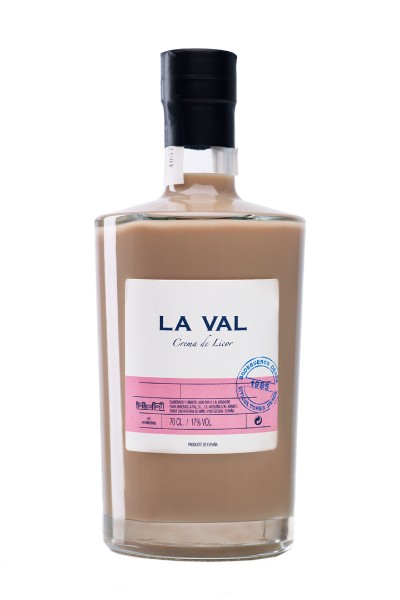 Crema de licor La Val