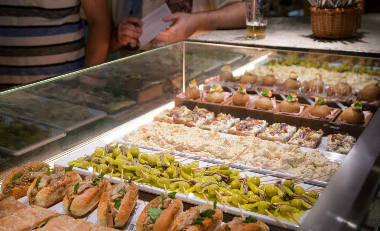 Barra de Pintxos en Vitoria-Gasteiz
