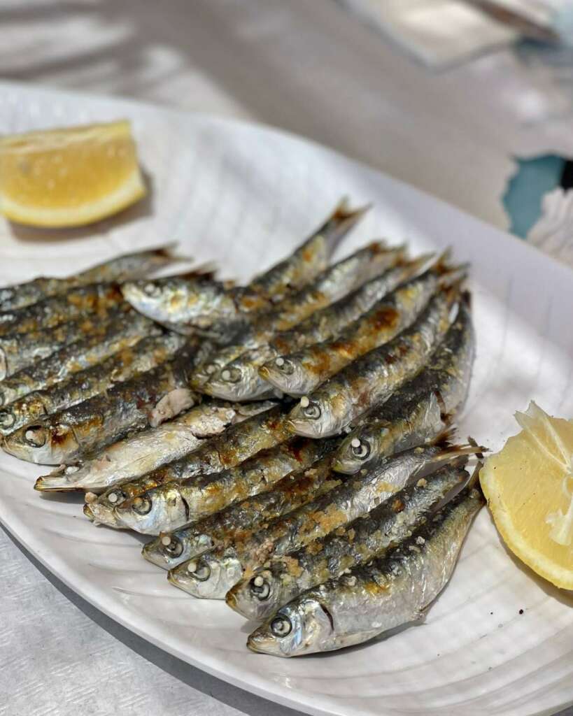 Sardinas asadas