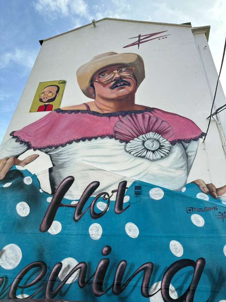 Mural en el barrio de Canido (Ferrol)
