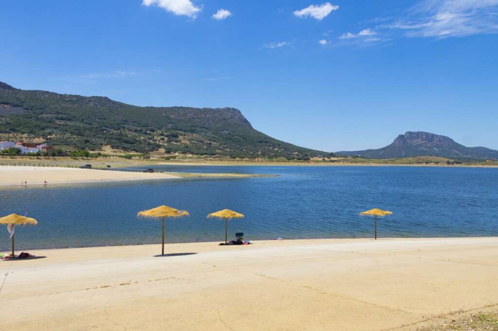 Playa de Peloche, Badajoz.