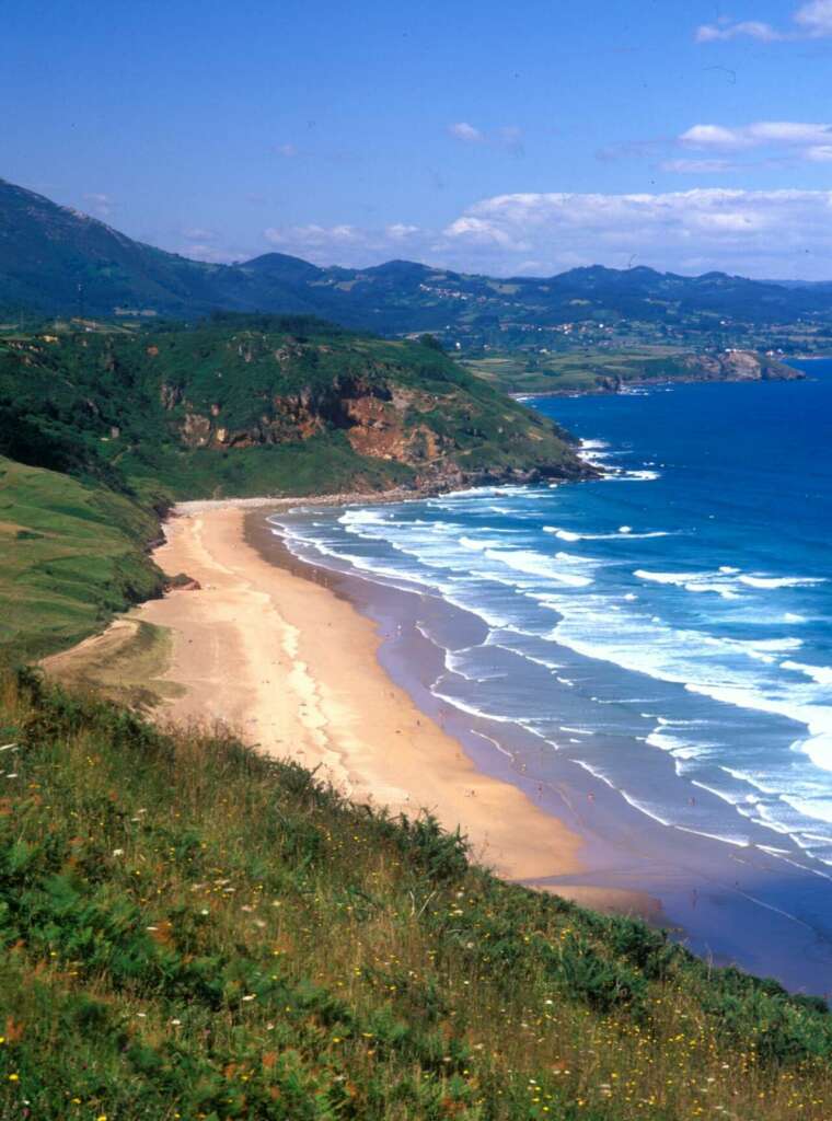 Playa de Vega, Asturias.