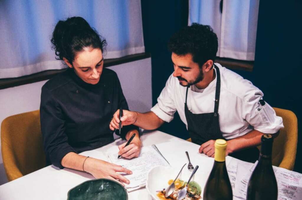 Alejandra y Emanuel del restaurante Atalaya