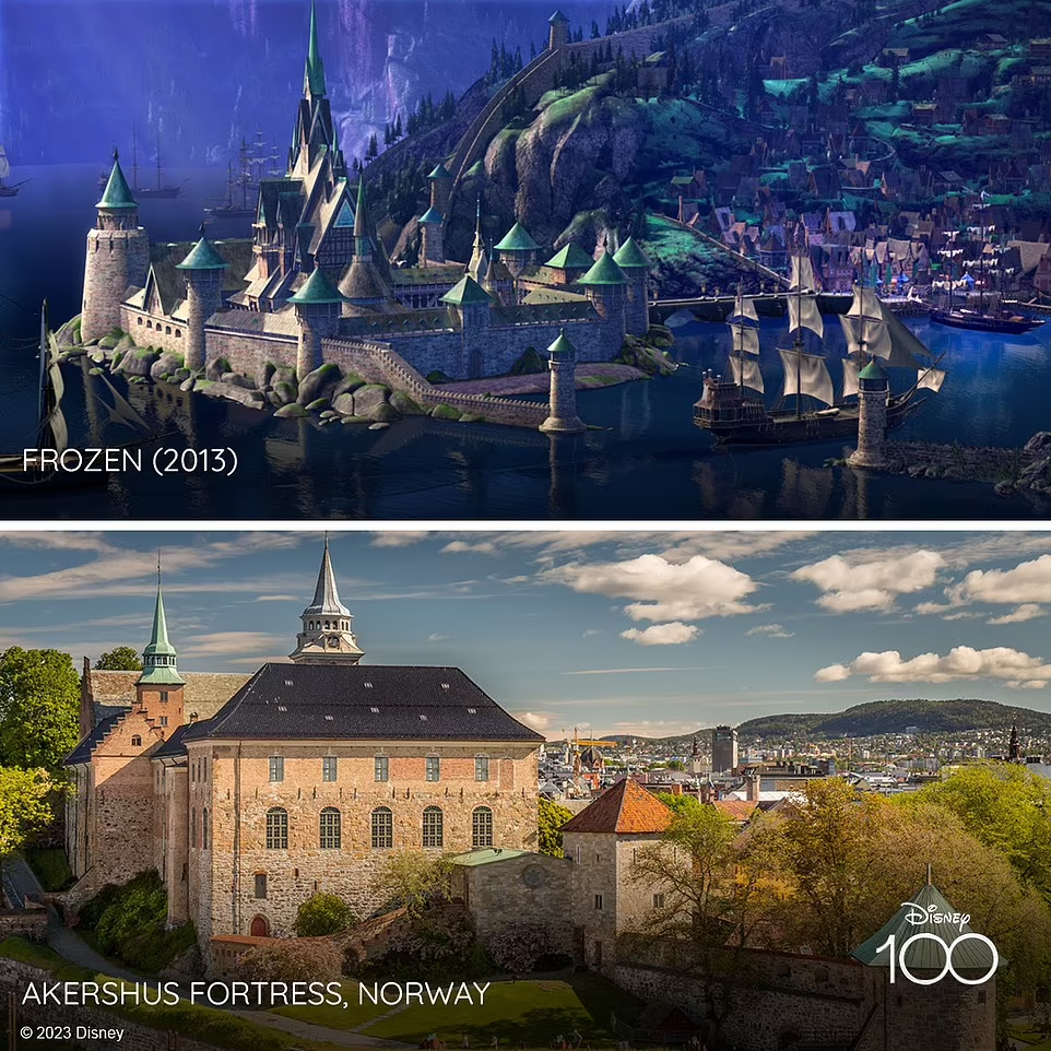 La inspiración para 'Forzen' fue la fortaleza noruega de Akershus.