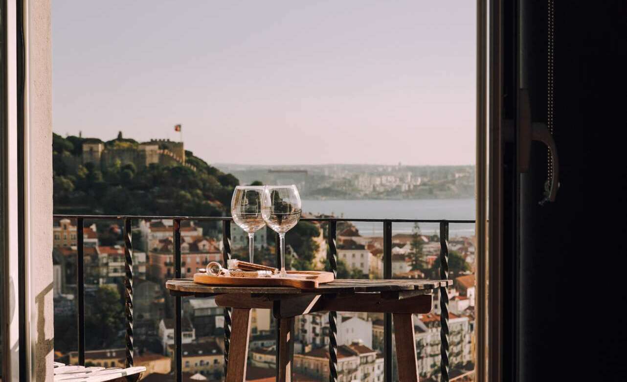 Lisboa desde un mirador