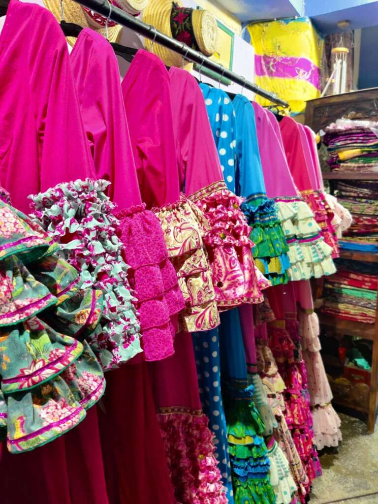 Vestidos flamencos Cira India