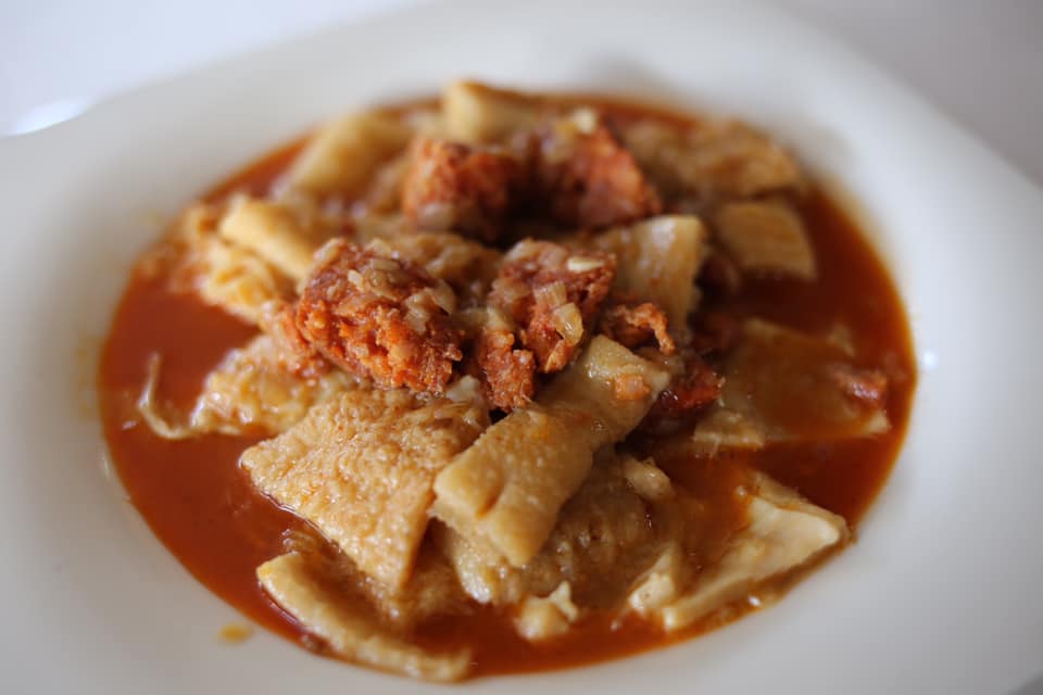 Plato de callos en El Oso