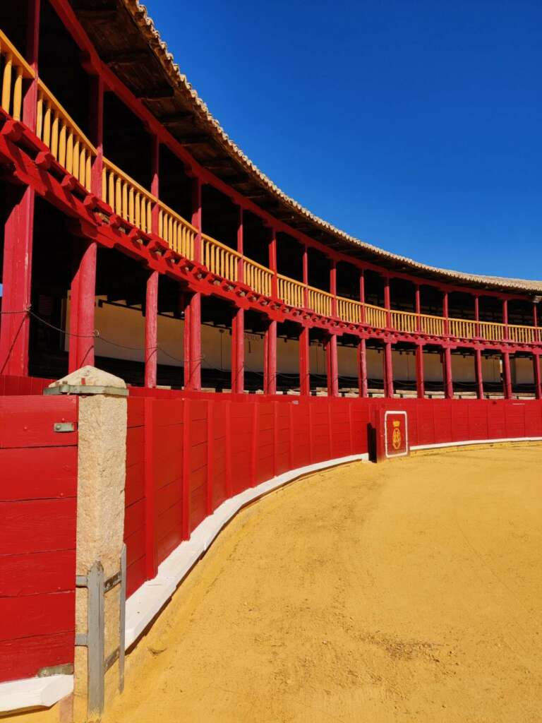 Plaza de toros de madera en Toro