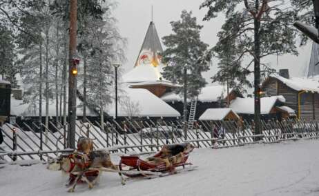 La casa de Papá Noel en Rovaniemi