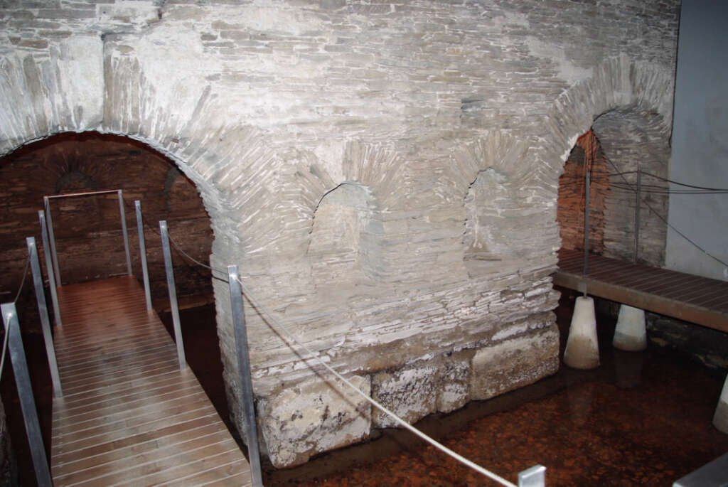 Termas romanas en el  Balneario de Lugo