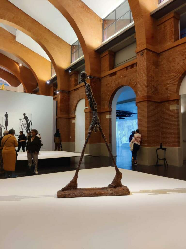 Expo de Giacometti en Les Abattoirs.