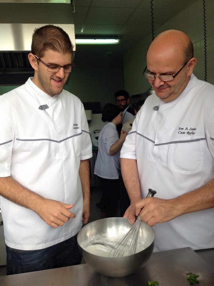 José Antonio y Jesús Zaiño, chefs del restaurante Casa Rufino