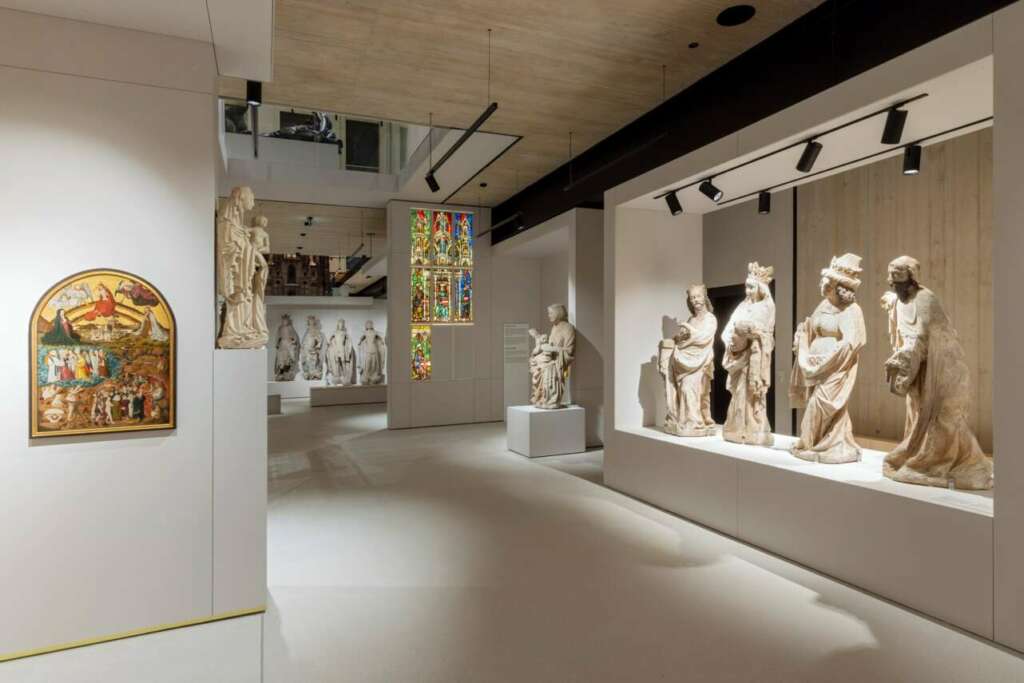 Esculturas medievales en el Museo de Viena