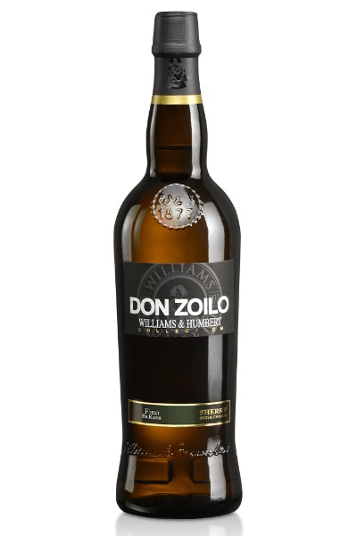 Botella vino Jerez Don Zoilo Fino en Rama