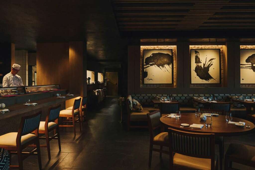 La sala de Nobu Restaurant San Sebastián.