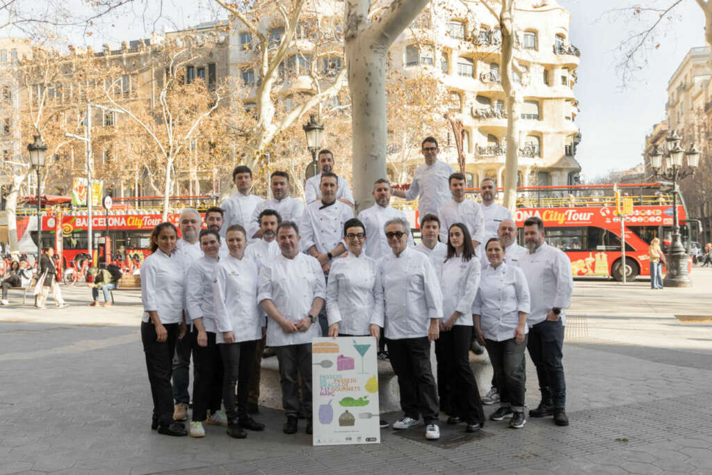 Los 20 chefs participantes en Passeig de Gourmets 2024.
