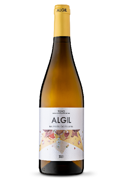 Botella de vino Algil Malvasía Castellana 2021