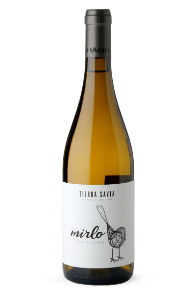 Botella de vino Mirlo 2022 Viognier