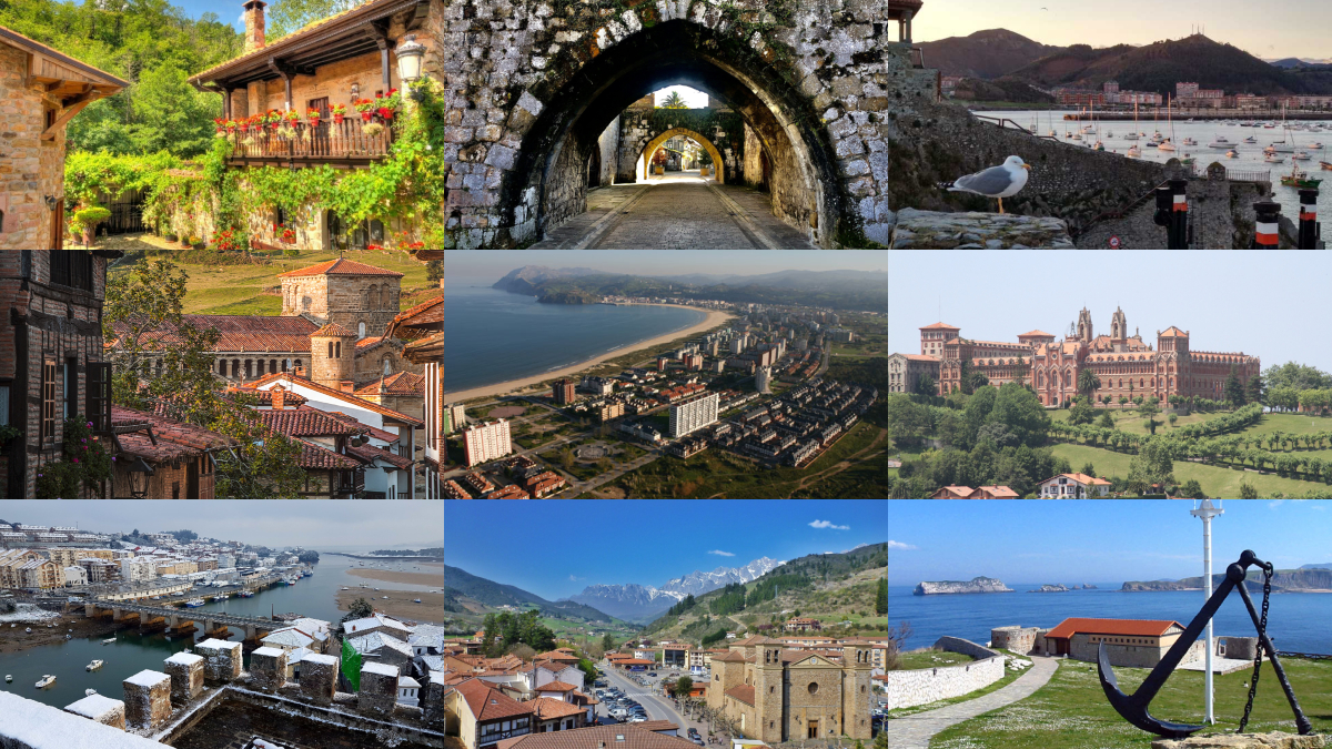 Varias imágenes de algunos de los pueblos más bonitos de Cantabria