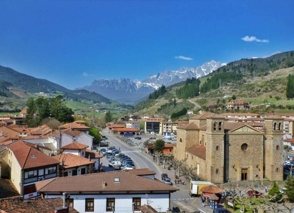 El pueblo de Potes en Cantabria