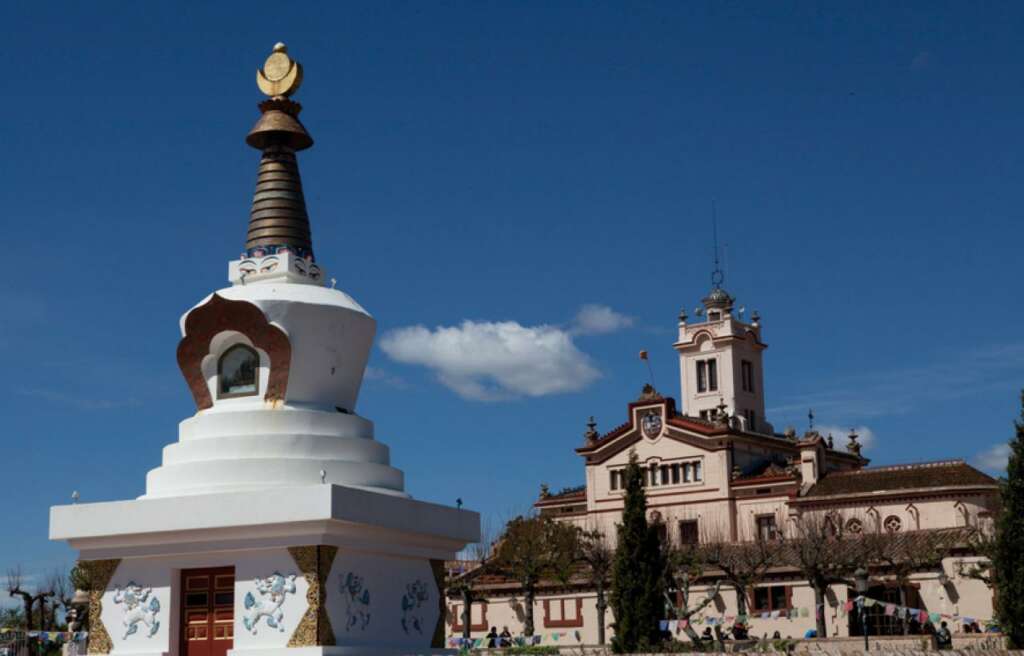 El Monasterio Budista Sakya Tashi Ling de Barcelona