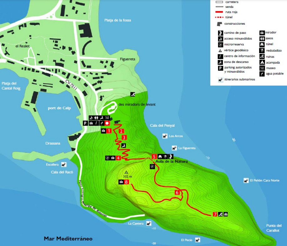 La ruta del Peñón de Ifach en Calpe