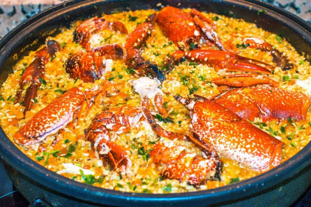 Un arroz con bogavante