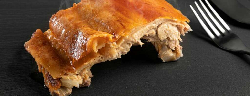 El cochinillo típico de Segovia