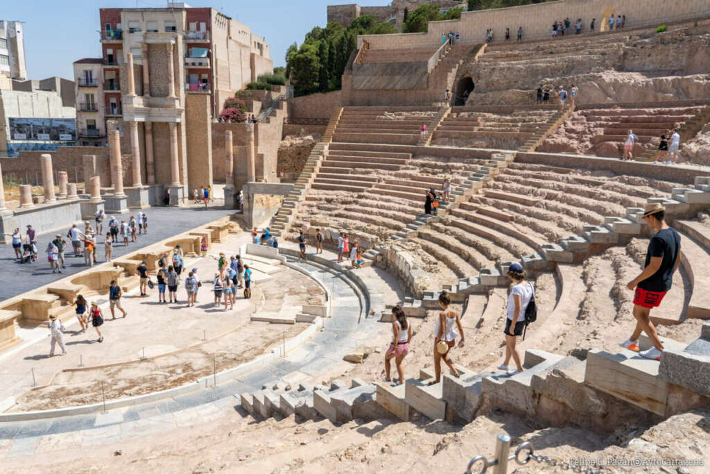 El teatro romano de Cartagena