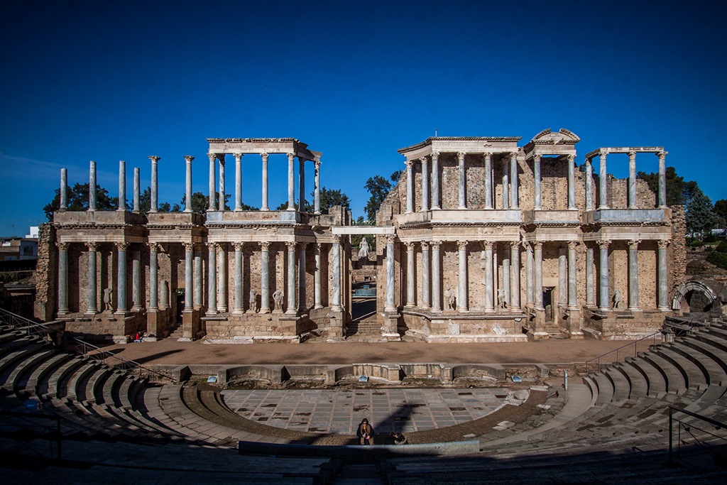 El teatro romano de Mérida