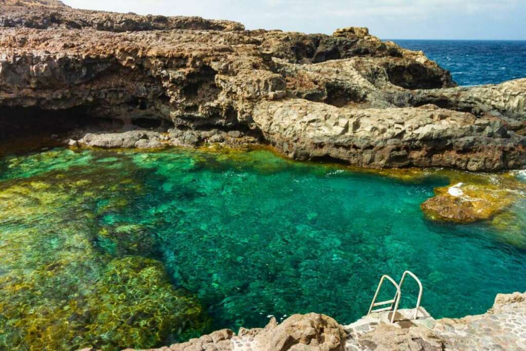 El Charco Azul en El Hierro