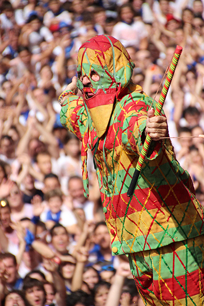 El Cipotegato de las fiestas de Tarazona