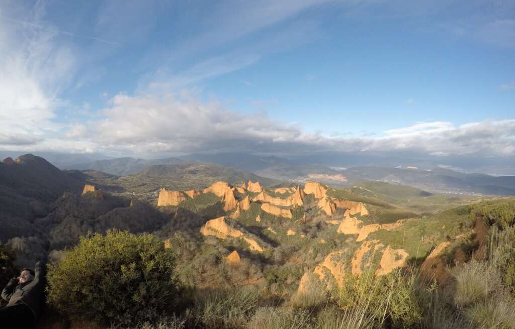 El paisaje de Las Médulas en El Bierzo