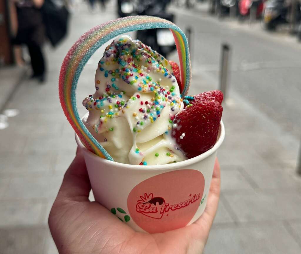 El postre de La Fresería para celebrar el Orgullo