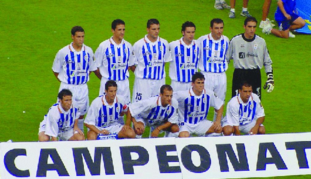 El Recreativo de Huelva en la final de la Copa del Rey de 2003