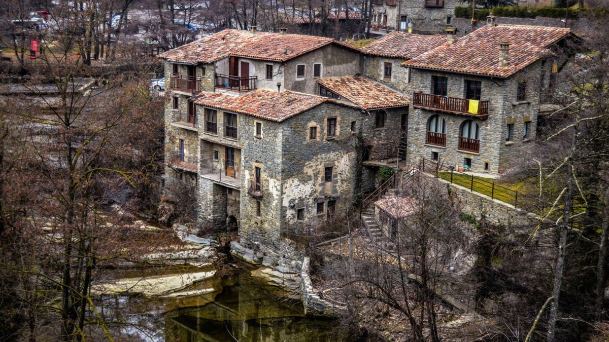 El pueblo de Rupit i Pruit