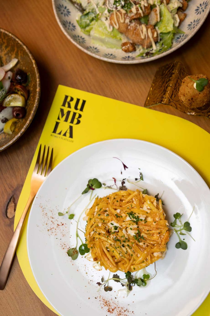 Los platos de Rumbla están pensados para compartir
