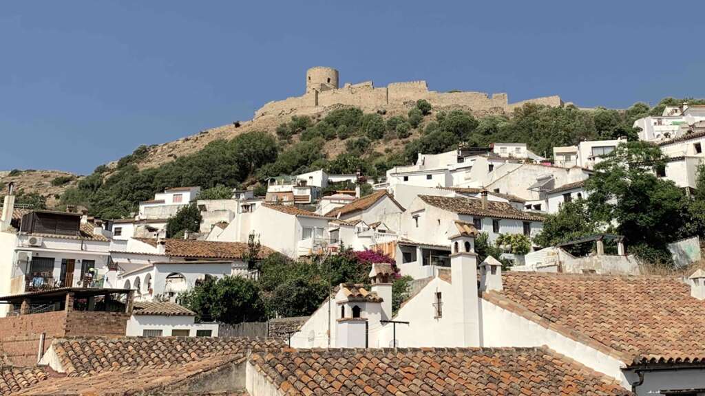 El pueblo de Jimena de la Frontera en Cádiz