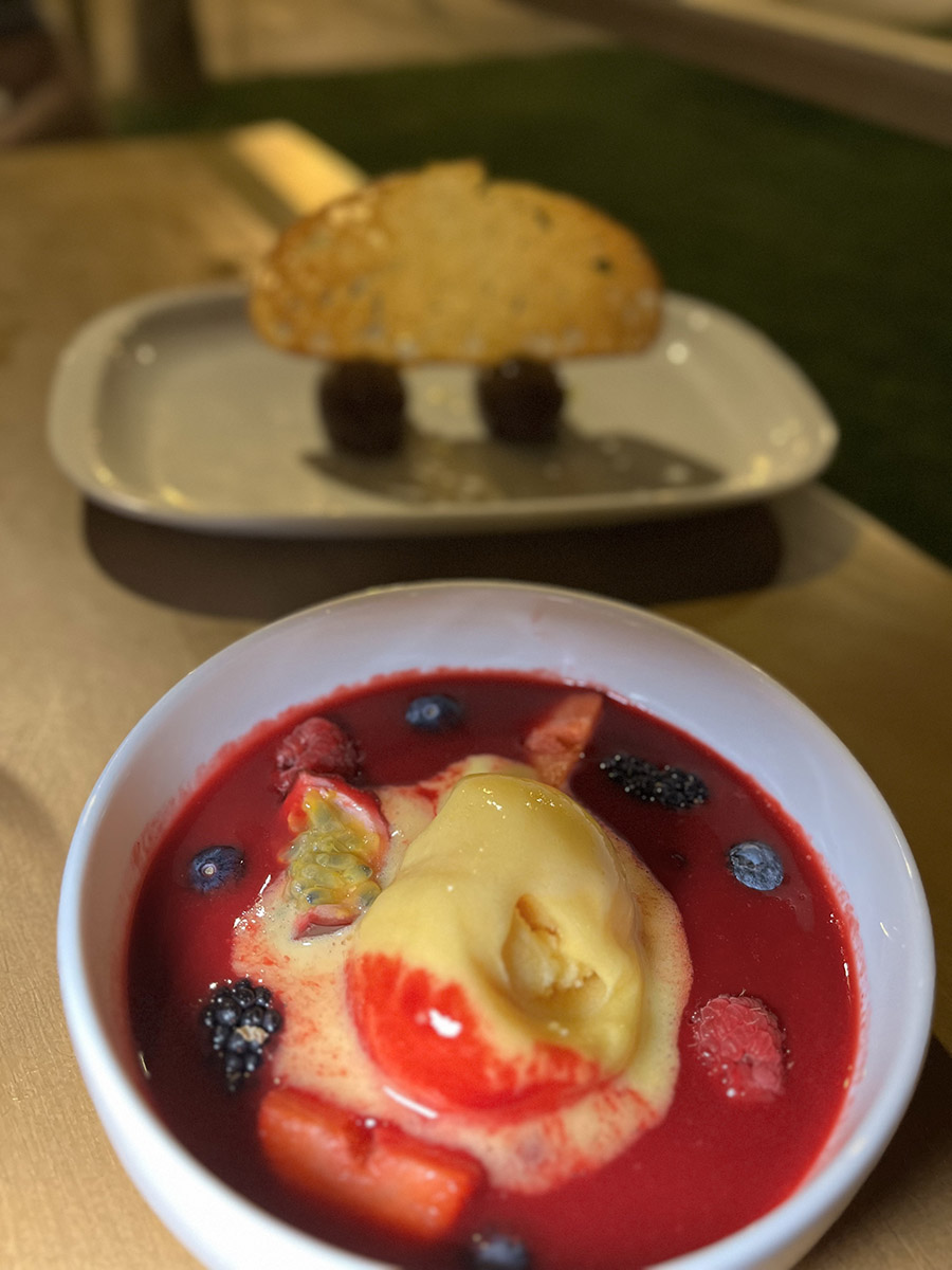 Elegantes postres para finalizar