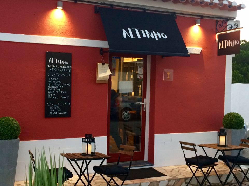 El restaurante Altinho en Odeceixe