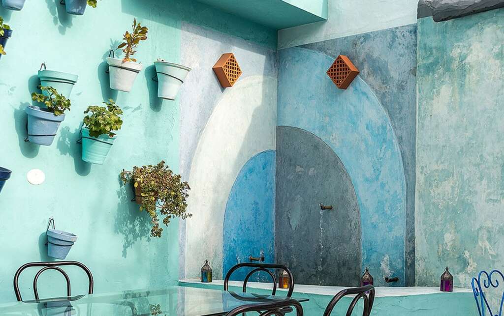 El restaurante La Perla Azul en Córdoba