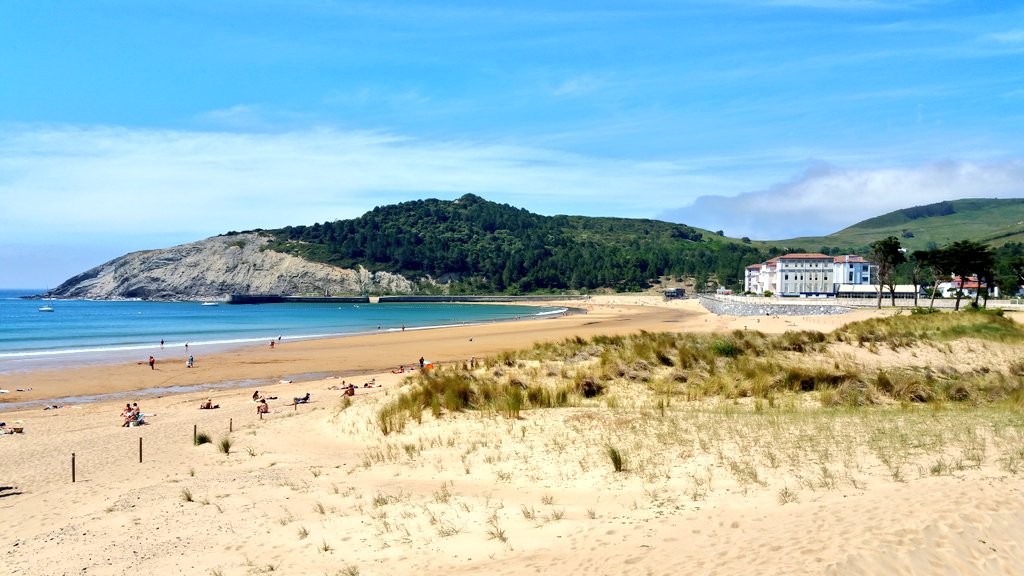 La playa de Gorliz en Bizkaia