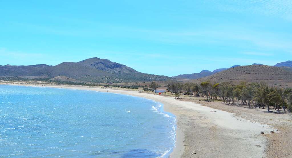 La playa de los Genoveses en Almería