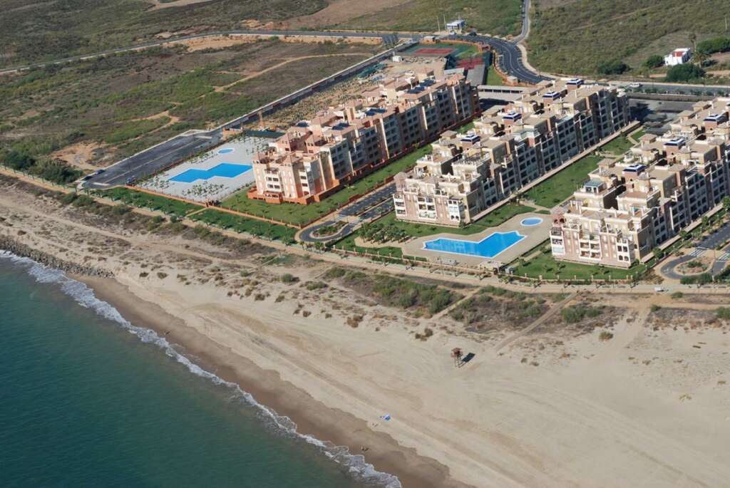 La playa de los Haraganes en Ayamonte