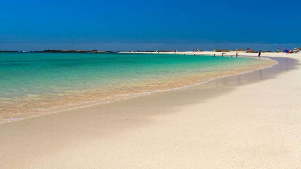 La playa de La Concha en El Cotillo, Fuerteventura